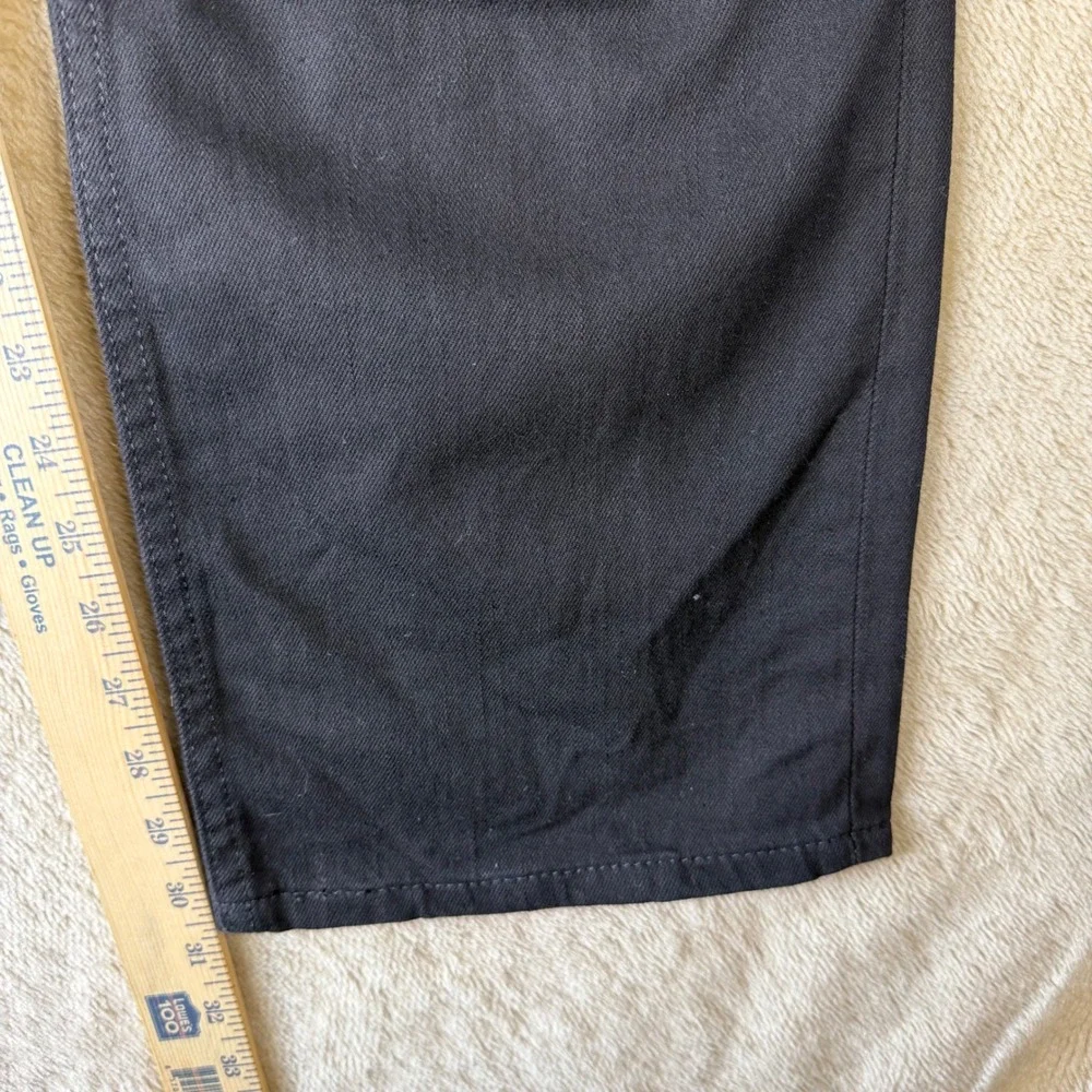 Levis 514 Straight Fit Mens Jeans Black Denim W38 L30 00514-0211 Classic Casual